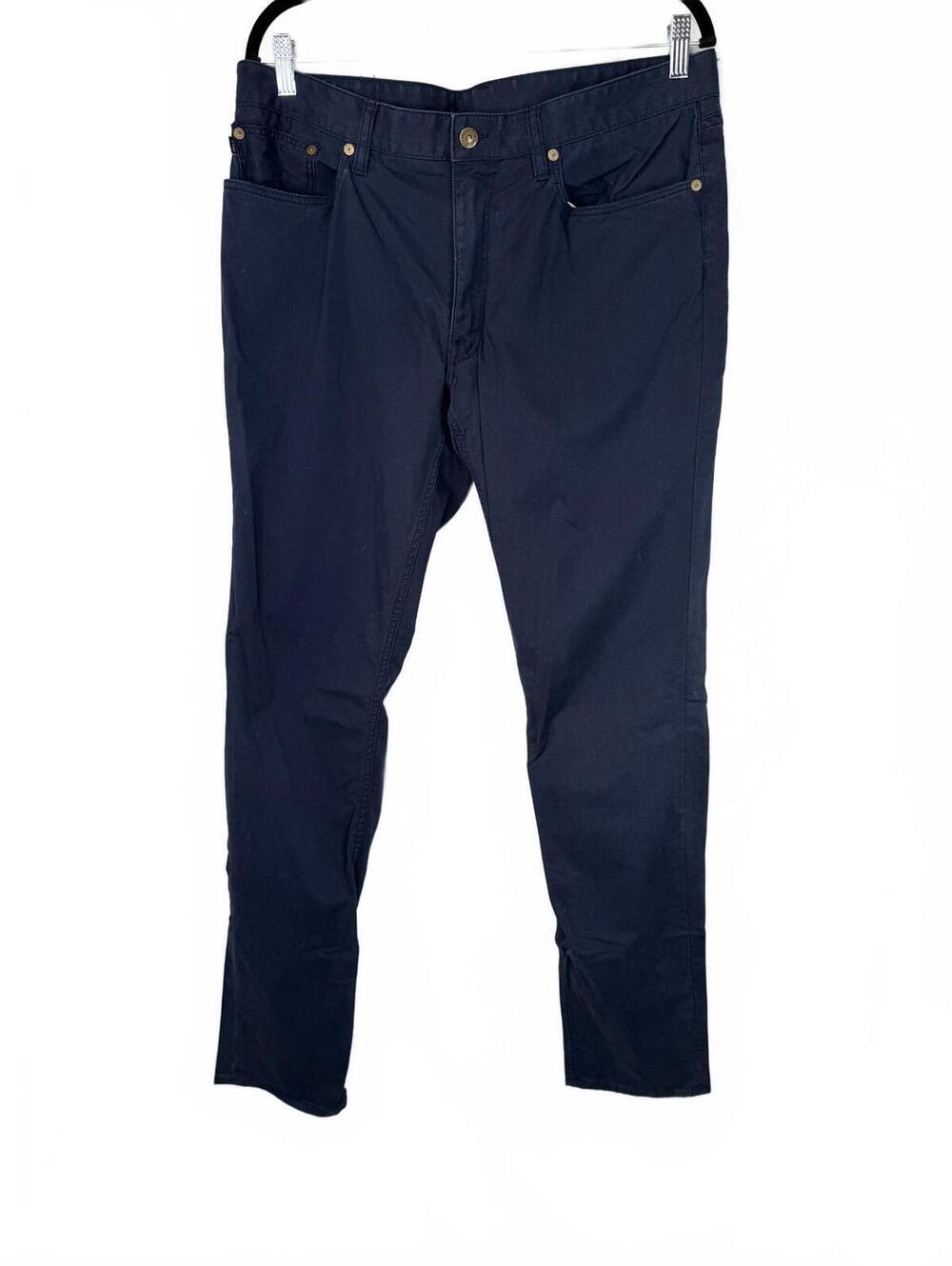Polo Ralph Lauren Navy Stretch Cotton Pants 34x34